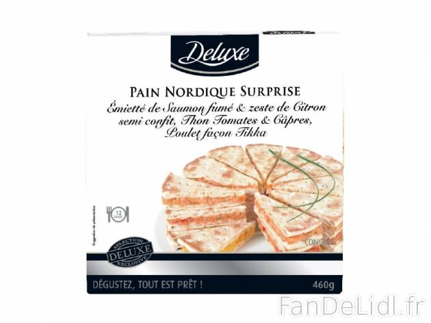 Pain nordique surprise , prezzo 8.99 € per 460 g, 1 kg = 19,54 € EUR.