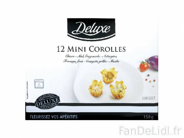 12 mini corolles , prezzo 3.29 € per 150 g, 1 kg = 21,93 € EUR.