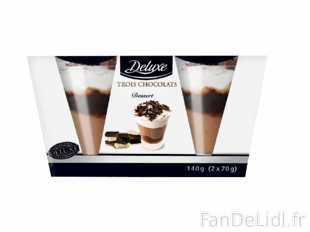 2 verrines dessert , prezzo 1.99 € per 140/160 g au choix, 1 kg = 14,21 € EUR. ...