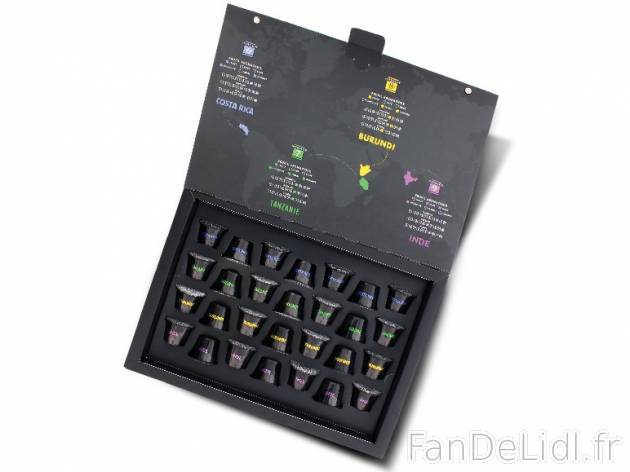 Coffret de dégustation de café grands crus arabica , prezzo 6.99 € per Le coffret ...