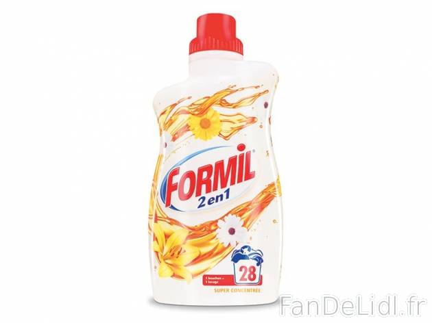 Lessive liquide concentrée , prezzo 2.99 € per Le bidon de 1 L au choix 
- Au ...