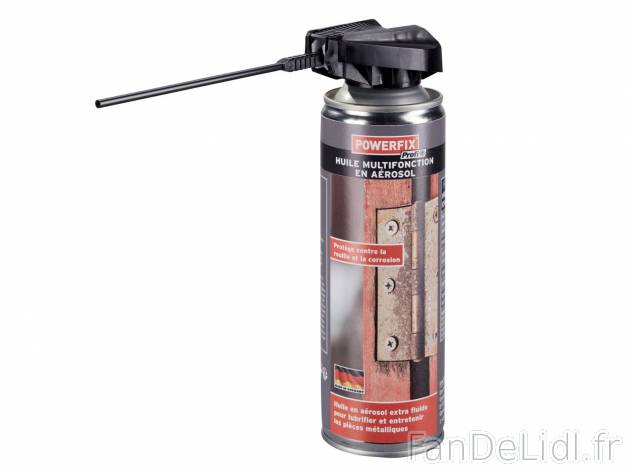 Lubrifiant ou huile multifonction , prezzo 2.99 € per 300 ml au choix 
- Au choix ...