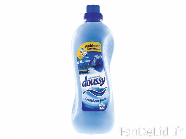 Adoucissant concentré , prezzo 1.49 € per 2 L au choix, 1 L = 0,75 € EUR. 
- ...