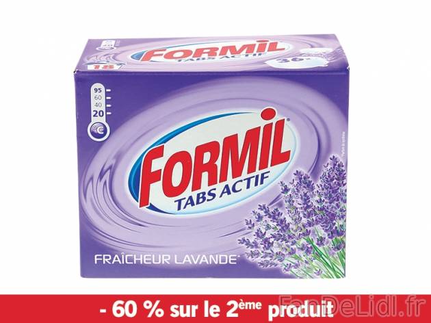 Lessive en pastilles , prezzo 4.46 € per Soit 2 x 36 pastilles au choix 
- Soit ...