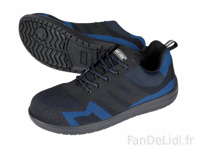 Chaussures de sécurité S1 Parkside , le prix 19.99 € 
- Du 41 au 45
- Dessus ...