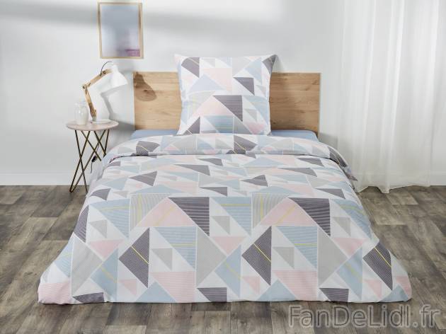 Parure de lit en coton mélangé , le prix 6.99 € 
- Fabriquée à partir de ...
