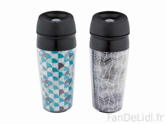 Set de gobelets , le prix 5.99 € 
- Sans BPA
- Au choix : couvercle à visser ...