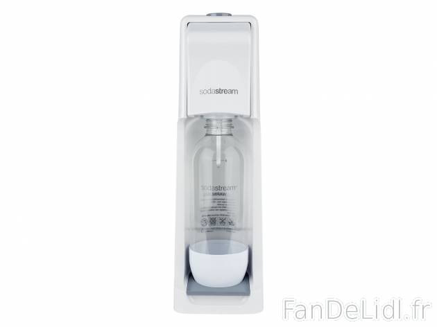 Gazéificateur Sodastream, le prix 39.99 € 
- Grâce à une simple pression, ...