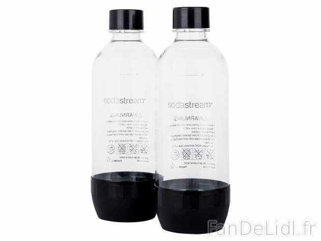 Bouteilles pour gazéificateur Sodastream , le prix 9.99 € 
- Sans BPA
- Lot ...