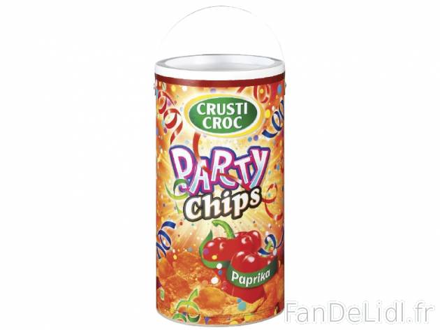 Chips au paprika , prezzo 2.99 € per 425 g, 1 kg = 7,04 € EUR.