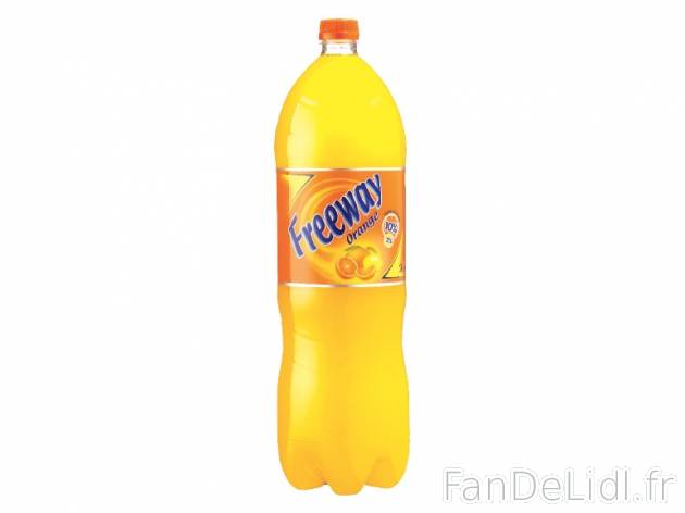 Soda orange , prezzo 0.89 € per 2 L, 1 L = 0,45 € EUR.