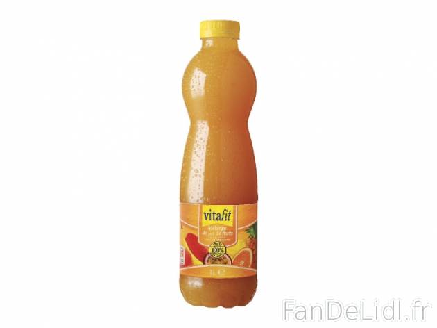 Mélange de jus de fruits , prezzo 0.92 € per La bouteille de 1 L