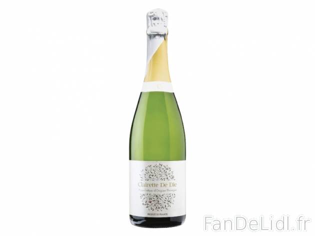 Clairette de Die AOP , prezzo 4.99 € 
- Température optimale de dégustation ...