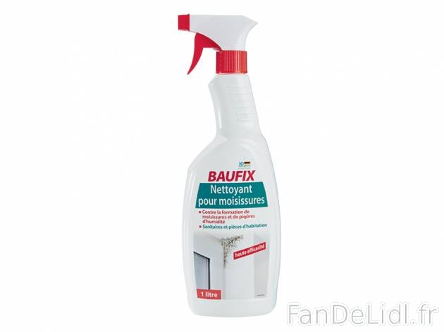Anti-moisissures , prezzo 2.99 € per La bouteille de 1 L 
- Pour nettoyer les ...