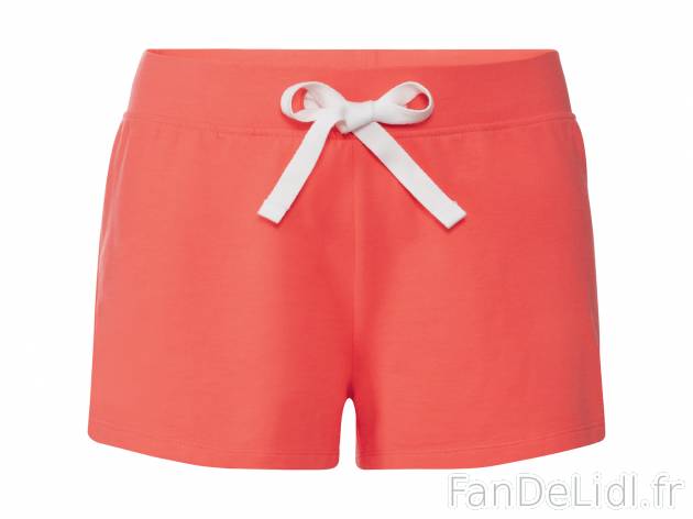 Short , le prix 3.99 € 
- Du S au XL selon modèle.
- Ex. 80 % coton et 20 % ...