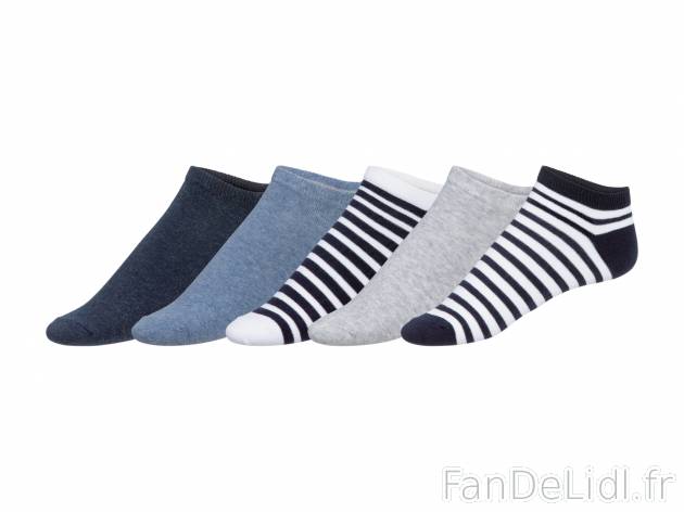 Socquettes homme , le prix 2.99 &#8364; 
- Du 39/42 au 43/46 selon mod&egrave;le.
- ...