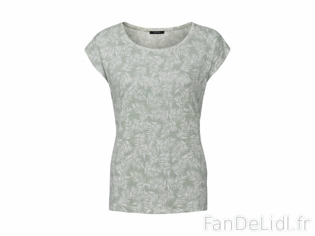 T-shirt en lin Esmara, le prix 7.99 € 
- Du S au XL selon modèle.
- Petites ...