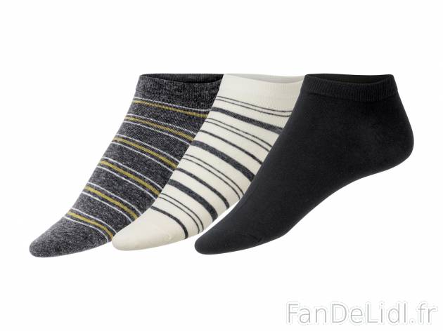 Socquettes en lin , le prix 2.49 &#8364; 
- Du 39-42 au 43-46 selon mod&egrave;le.
- ...