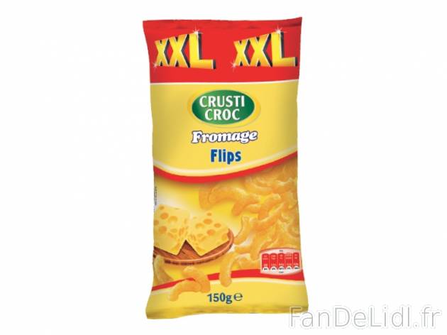 Flips , prezzo 0.59 € per 150/250 g au choix, 1 kg = 3,93 € EUR. 
- Prix normal ...