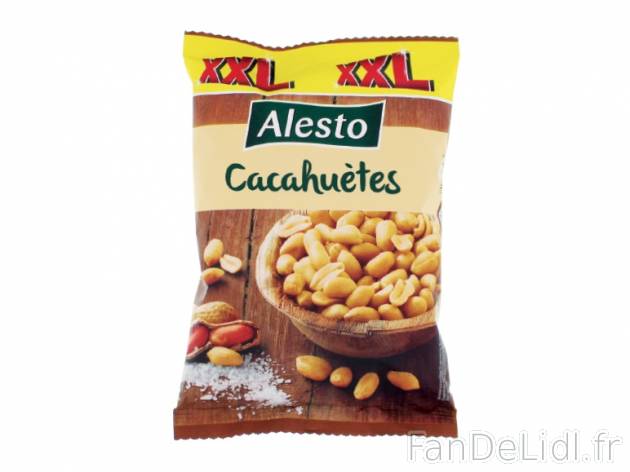 Cacahuètes grillées et salées , prezzo 1.09 € per 500 g, 1 kg = 2,18 € EUR. ...