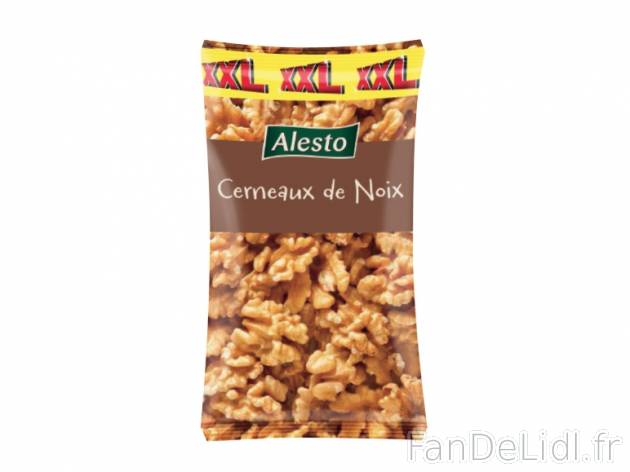 Noix de Californie grillées et salées , prezzo 4.99 € per 500 g, 1 kg = 9,98 € EUR.