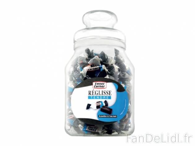 Bonbons réglisse ou mélange de bonbons aux fruits , prezzo 3.99 € per 550 g ...