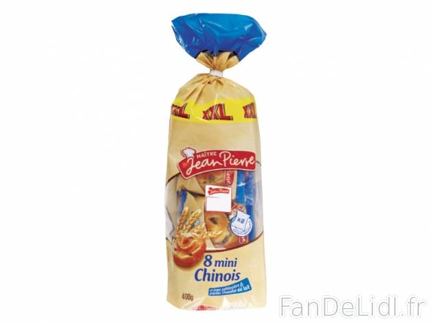 8 mini chinois , prezzo 1.49 € per 400 g, 1 kg = 3,73 € EUR. 
- 300 g + 100 ...