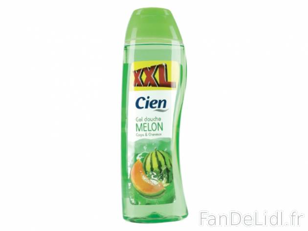 Gel douche corps et cheveux , prezzo 1.49 € per La bouteille de 1 L au choix 
- ...