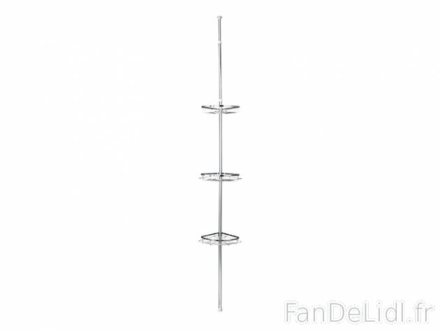 Etagère de douche télescopique , prezzo 21.99 € per L&apos;unité 
- Hauteur ...