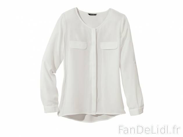 Blouse , prezzo 6.99 € per L&apos;unité au choix 
- Ex. : 100 % polyester ...