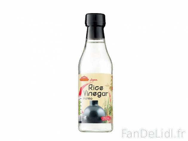 Vinaigre de riz , prezzo 1.29 € per 250 ml, 1 L = 5,16 € EUR.