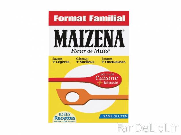Maïzena , prezzo 1.74 € per 700 g, 1 kg = 2,49 € EUR.