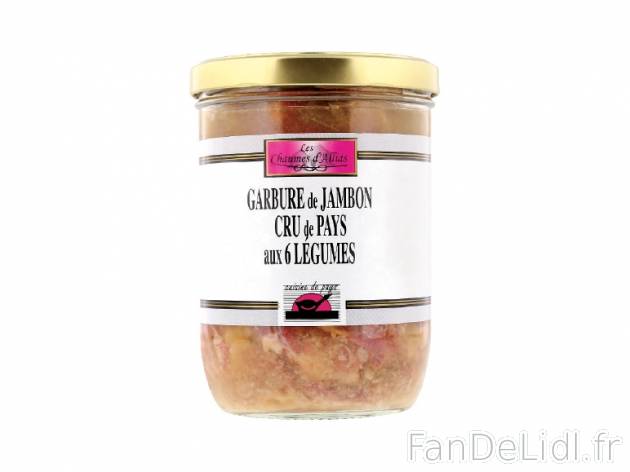 Garbure de jambon cru de pays aux 6 légumes , prezzo 3.49 &#8364; per 760 g, ...