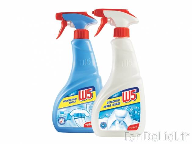 Désodorisant textile ou détachant avant lavage , prezzo 1.49 € per 750 ml au ...