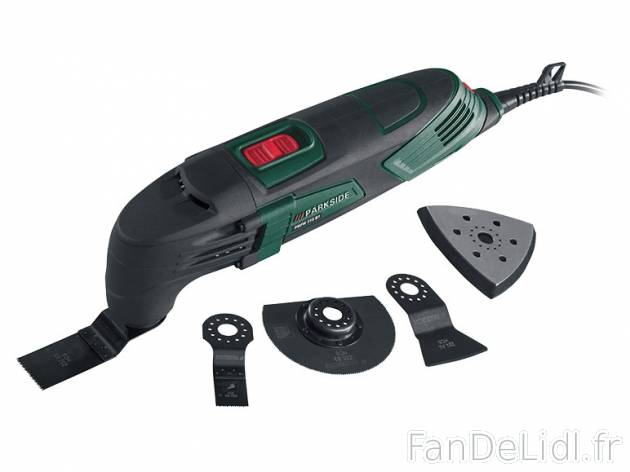Outil multifonction , prezzo 34.99 € per L&apos;unité 
- 4 en 1 : sciez, ...