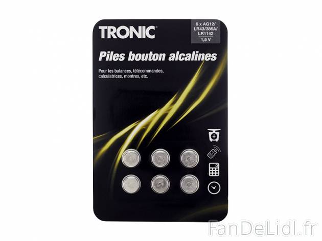 Piles bouton , prezzo 1.49 € per Le lot au choix