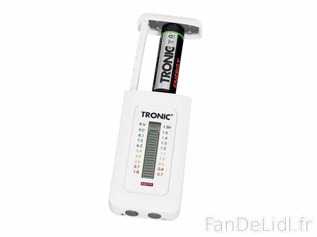 Testeur de piles , prezzo 4.99 € per Le lot au choix 
- Pour mesurer rapidement ...