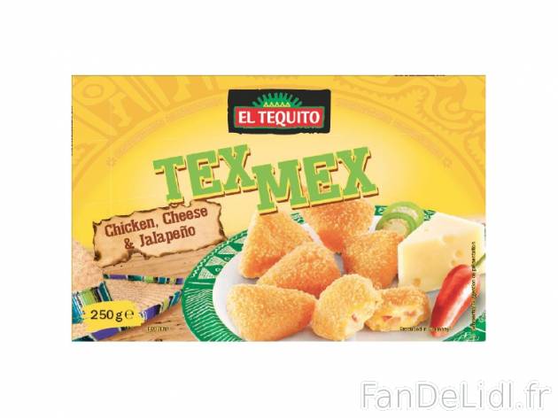 Assortiment tex mex , prezzo 1.99 € per 250 g au choix, 1 kg = 7,96 € EUR. 
- ...