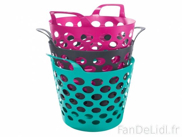 Panier souple , prezzo 3.99 € per L&apos;unité au choix 
- Capacité d&apos;env. ...