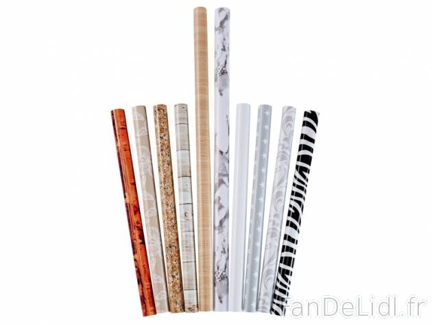 Film décoratif auto-adhésif , prezzo 1.49 € per L&apos;unité au choix 
- ...