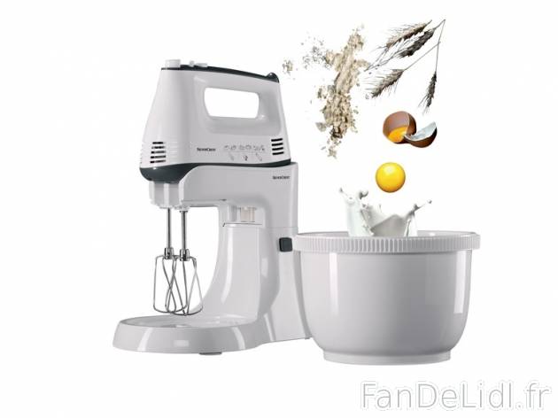 Batteur à main , prezzo 21.99 € per Le set 
- 300 W 
- Fonction mixeur plongeant ...