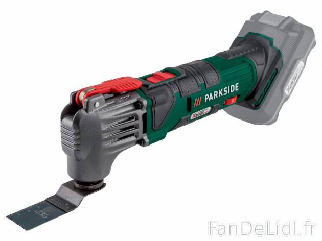 Outil multifonction SANS FIL Parkside, X20VTeam, le prix 29.99 € 
- POUR SCIER, ...