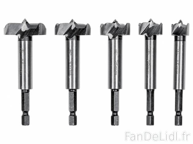 Set de forets , le prix 5.99 € 
- Au choix : forets à façonner forstner pour ...