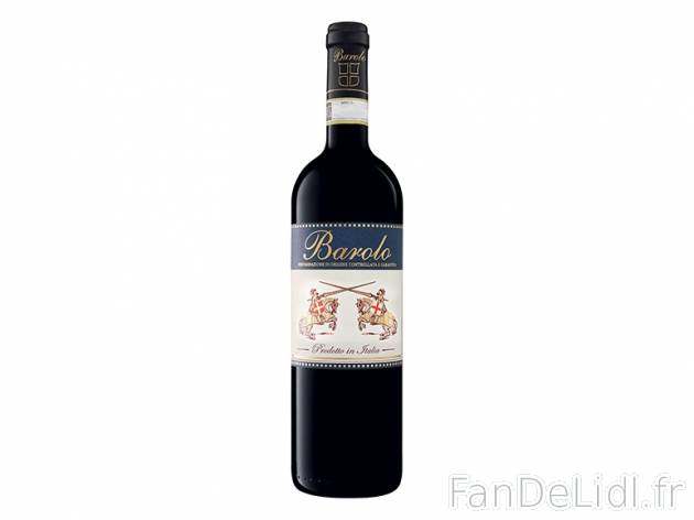 Barolo DOCG , prezzo 11.99 € per 75 cl, 1 L = 15,99 € EUR.