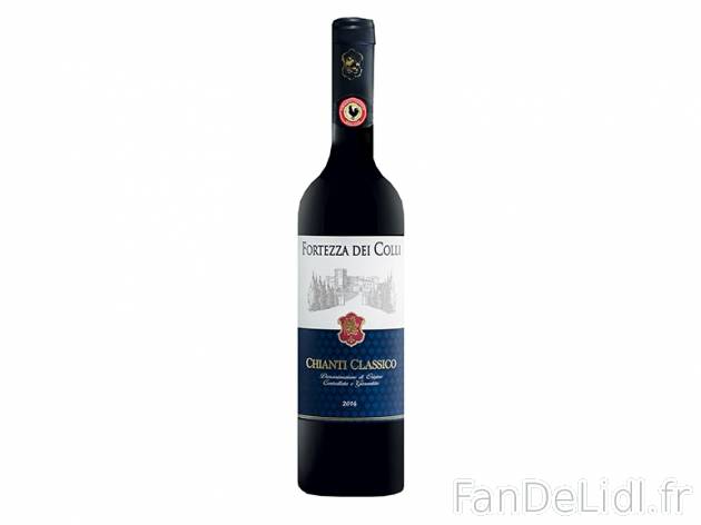 Chianti classico Fortezza Dei Colli DOCG , prezzo 4.49 € per 75 cl, 1 L = 5,99 € EUR.