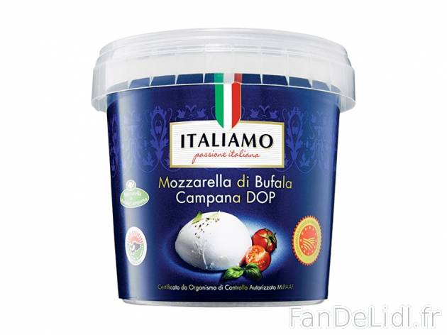 Mozzarella di bufala campana DOP , prezzo 4.99 € per 500 g, 1 kg = 9,98 € EUR.