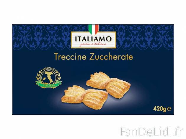 10 tresses au sucre perlé , prezzo 1.99 € per 420 g, 1 kg = 4,74 € EUR.