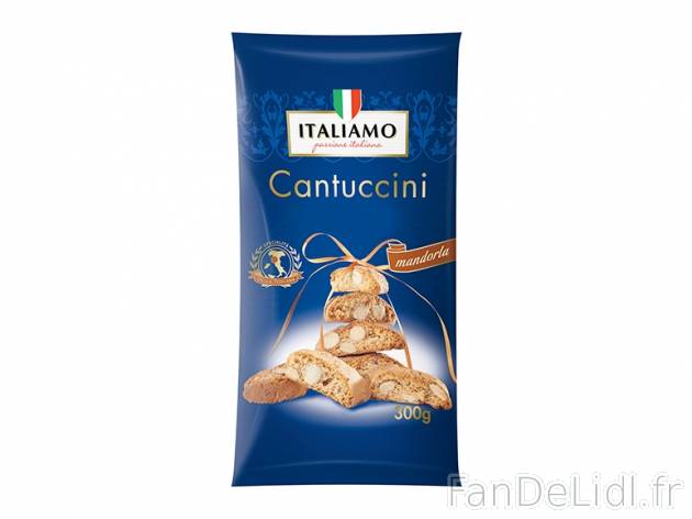 Cantuccini , prezzo 1.79 € per 300 g, 1 kg = 5,97 € EUR. 
- Au choix : amandes ...