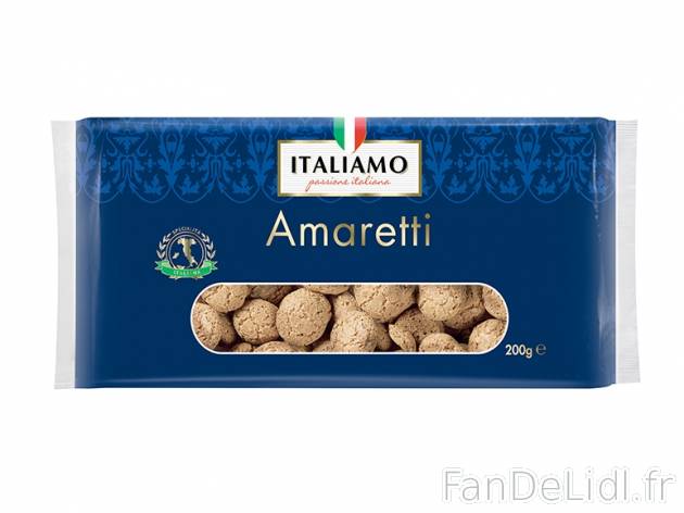 Amaretti , prezzo 0.99 € per 200 g, 1 kg = 4,95 € EUR.