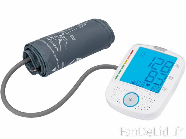 Tensiomètre à bras , le prix 21.99 &#8364; 
- Syst&egrave;me vocal
- Manchette ...